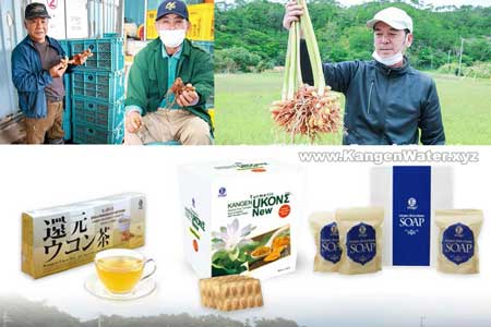 ukon enagic kangen water okinawa turmeric