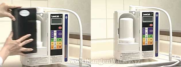 changing kangen water filter